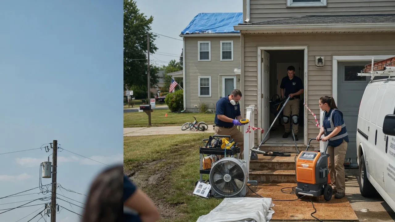 Water Damage Repair in Prosperity, WV near me
